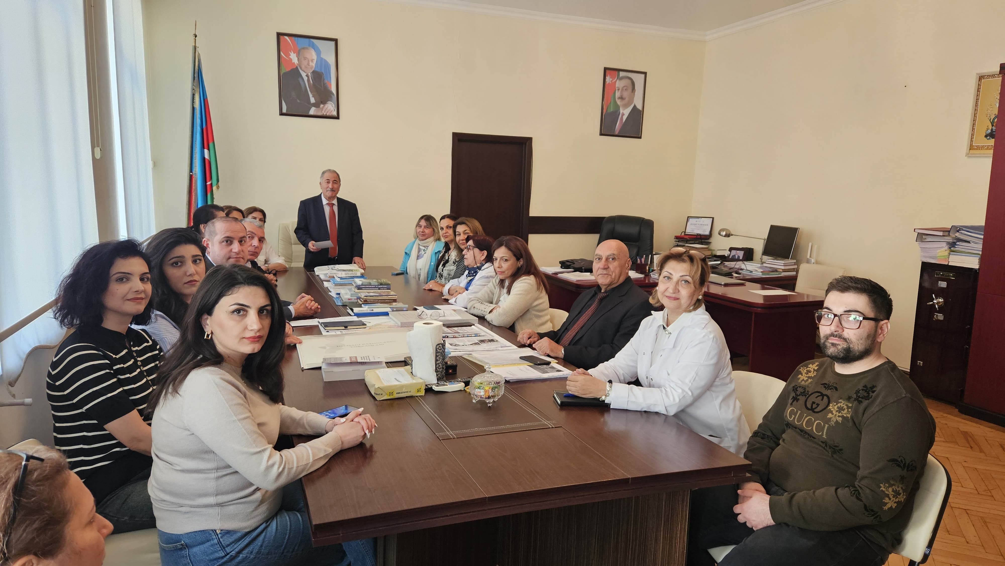 The Soil Scientist, Professor Sara Mammadova 's 70th anniversary celebrated at the İnstitute of Soil Science and Agrochemistry.