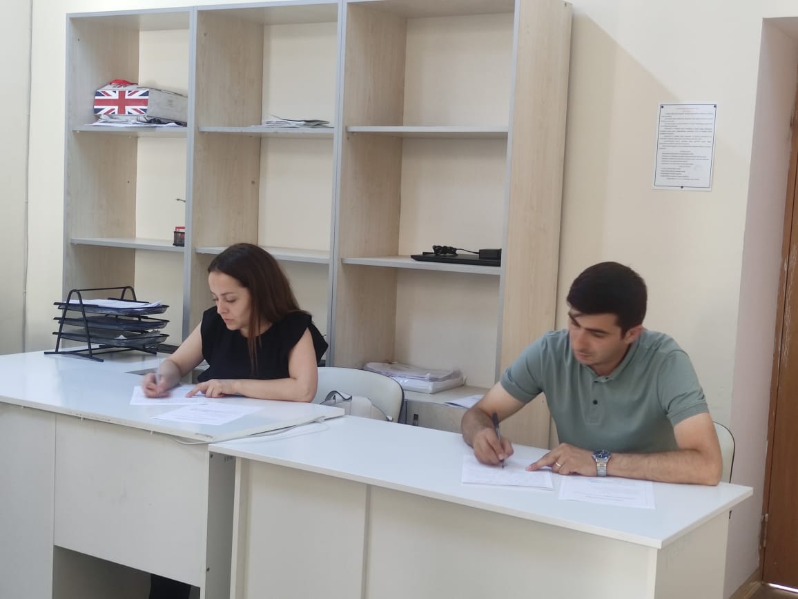 The doctoral (minimum) examinations of doctoral students and dissertations were held at the Institute of Soil Science and Agrochemistry of the Ministry of Science and Education of the Republic of Azerbaijan.