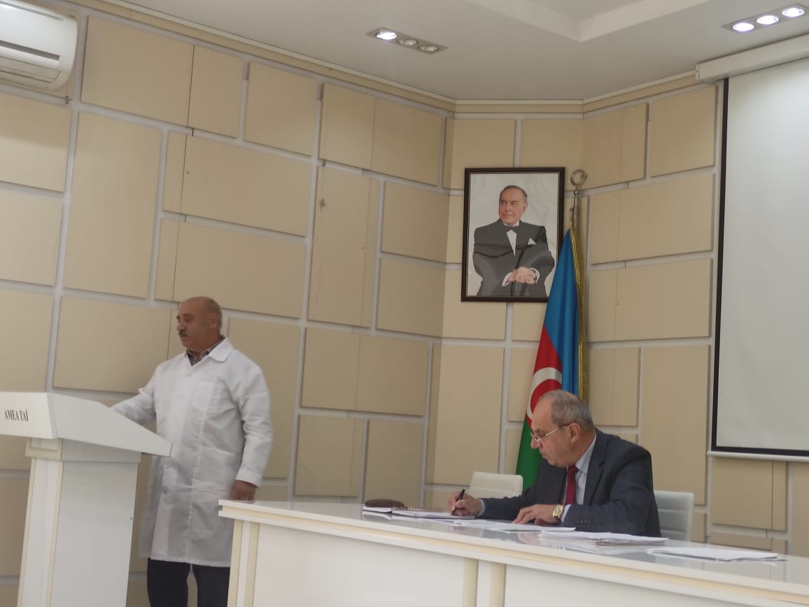 The Attestation of the dissertation students was held at the Institute of Soil Science and Agrochemistry of the Ministry of Science and Education of the Republic of Azerbaijan.
