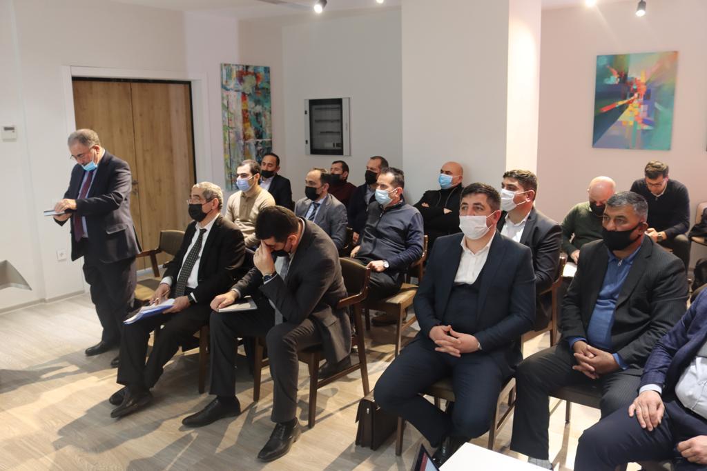 AMEA-nın müxbir üzvü, professor Əlövsət Quliyev Şuşa şəhərinin içməli su təchizatına həsr olunmuş dövlət komissiyasının tərkibində Şuşa şəhərində tədbirdə iştirak edib