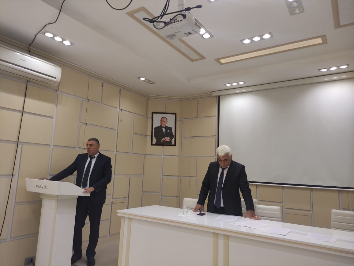 AMEA-nın Torpaqşünaslıq və Aqrokimya İnstitutunda  doktorant və dissertantların attestasiyası keçirilib