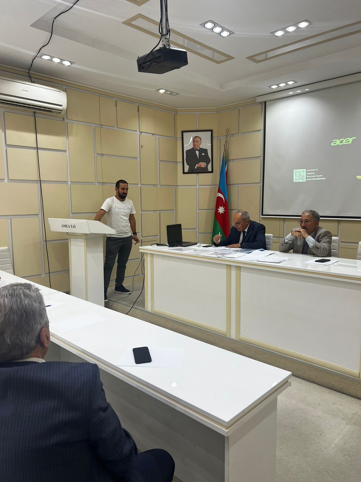 Attestation of doctoral and dissertation students was held at the Institute of Soil Science and Agrochemistry of the Ministry of Science and Education of the Republic of Azerbaijan.