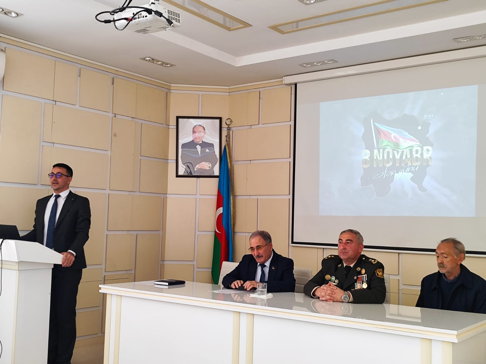An event was held on the occasion of November 8 Victory Day, in the Institute of Soil Science and Agrochemistry.