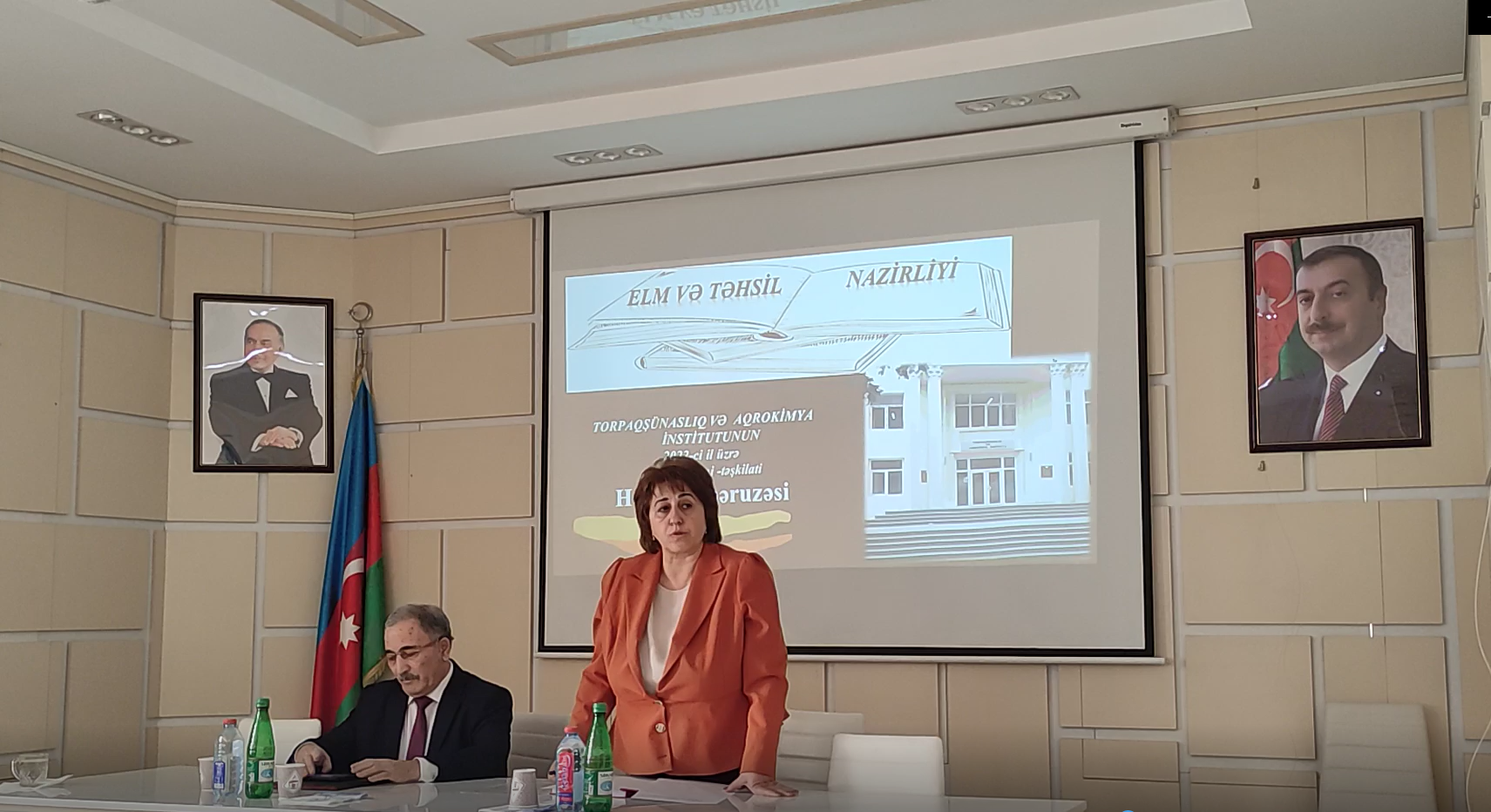 Torpaqşünaslıq və Aqrokimya  İnstitutunun 2022-ci il üzrə illik hesabatı dinlənilib