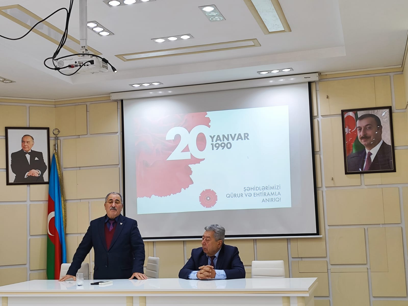 The commemorative event dedicated to the 34th anniversary of the 20 January tragedy  was held at the Institute of Soil Science and Agrochemistry of the Ministry of Science and Education of the Republic of Azerbaijan.