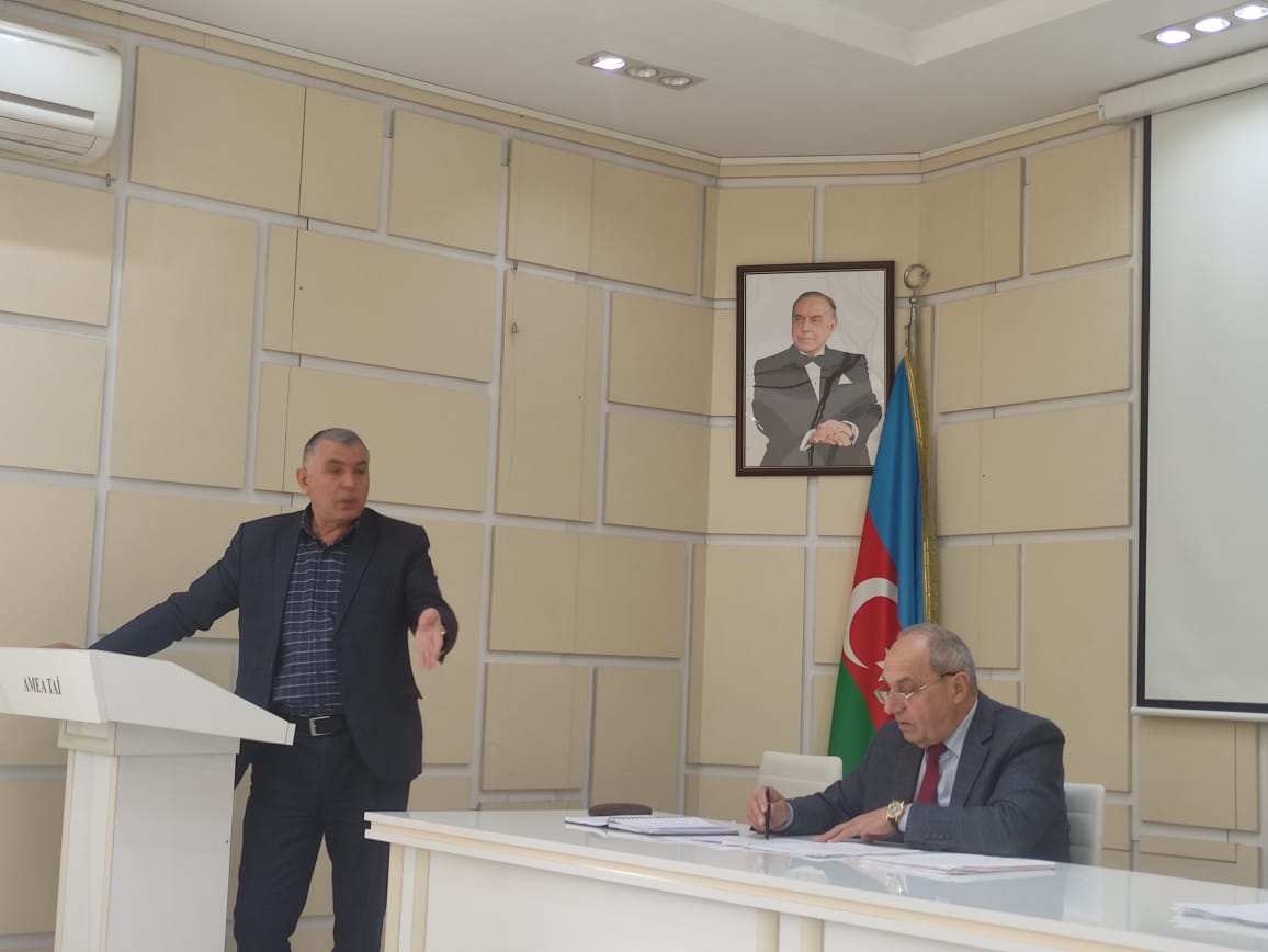 The Attestation of the dissertation students was held at the Institute of Soil Science and Agrochemistry of the Ministry of Science and Education of the Republic of Azerbaijan.