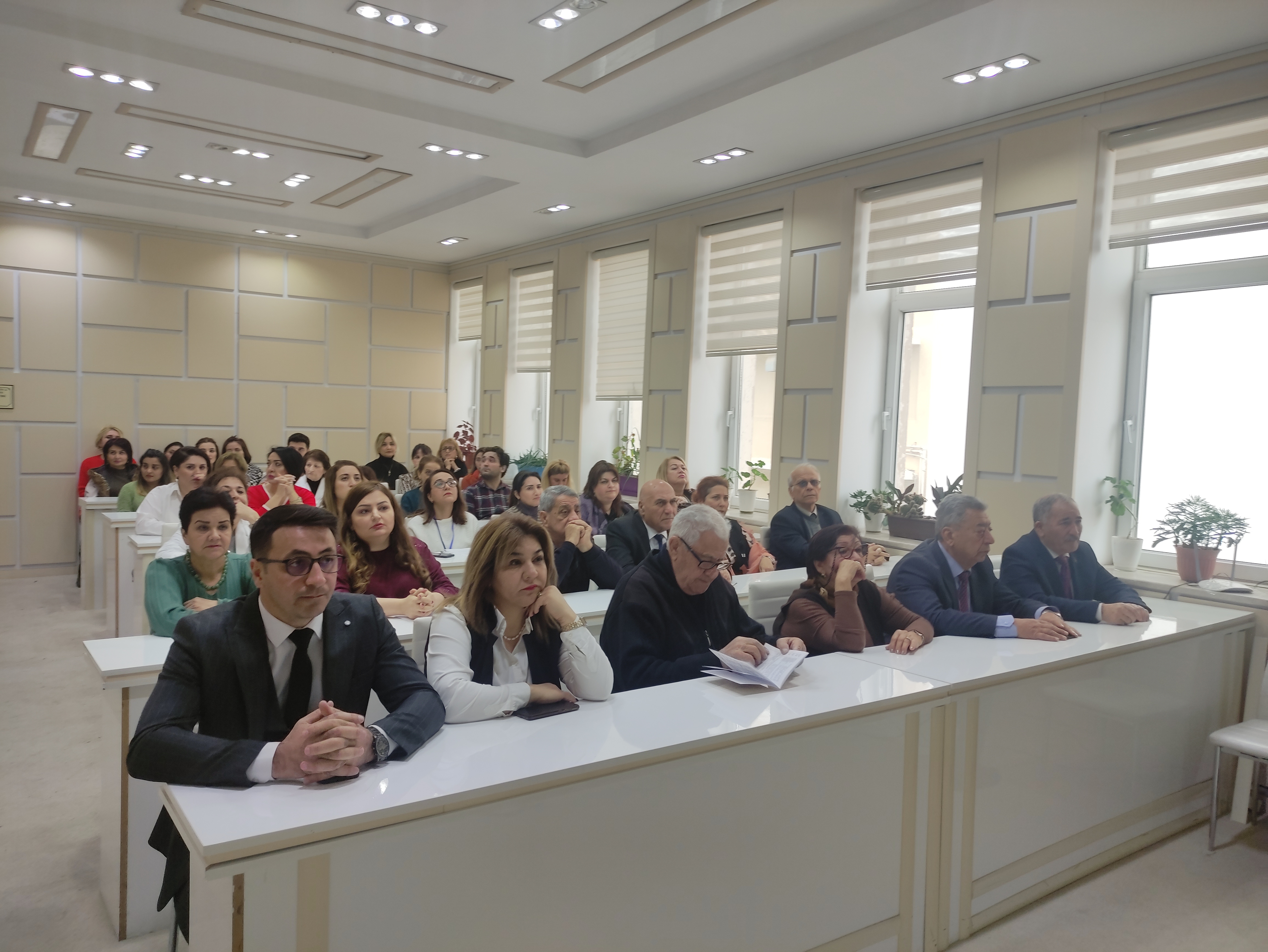 The International Scientific Conference was held under the joint organization of Khazar University and the Institute of Soil Science and Agrochemistry.
