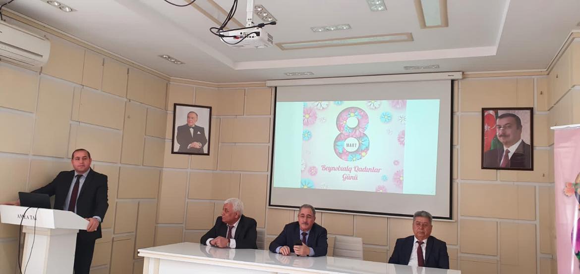 AMEA Torpaqşünaslıq və Aqrokimya  İnstitutunda 8 mart – Beynəlxalq Qadınlar Günü münasibətilə tədbir keçirilib