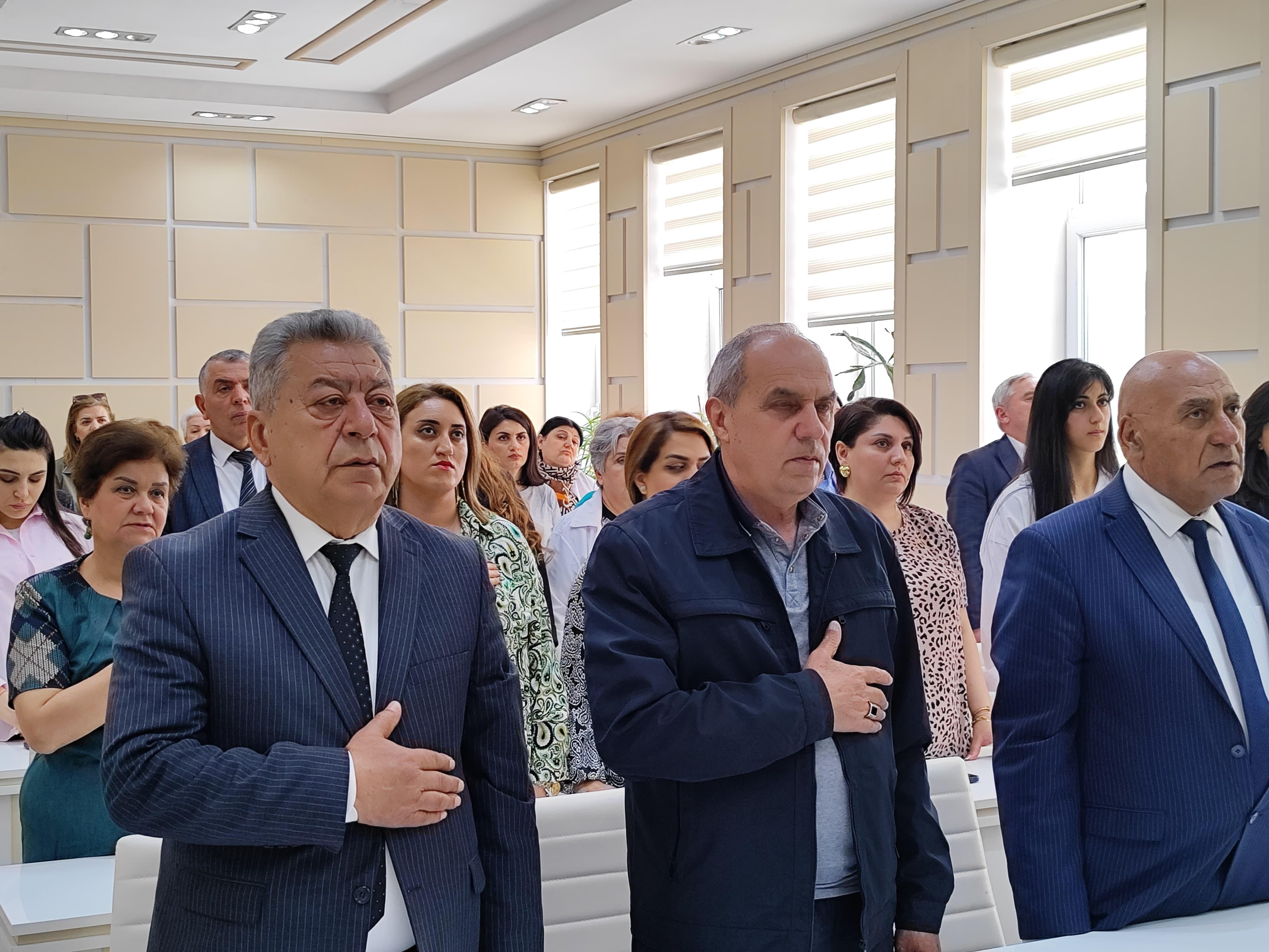 The framework of the "Year of Solidarity for the Green World" jointly organized by the Yasamal district organization of the New Azerbaijan Party and the Institute of Soil Science and Agrochemistry of the Ministry of Science and Education of the Republic of Azerbaijan the event was held.