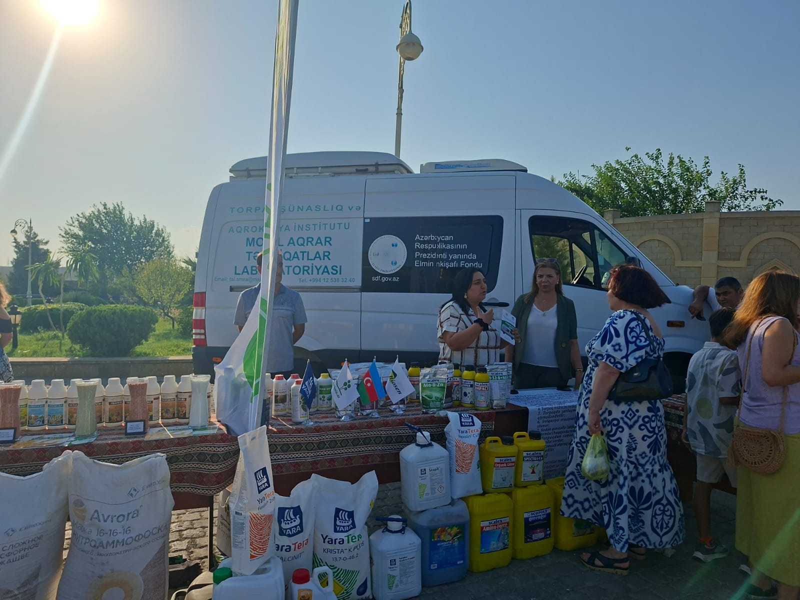 Employees of the Institute of Soil Science and Agrochemistry of the Ministry of Science and Education actively participated in the "Gala Fig Festival".