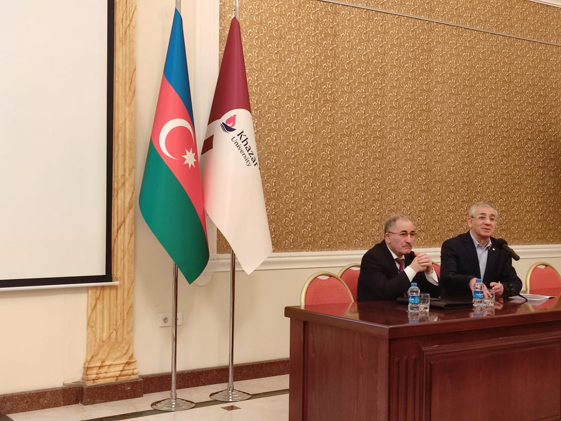 The International Scientific Conference was held under the joint organization of Khazar University and the Institute of Soil Science and Agrochemistry.