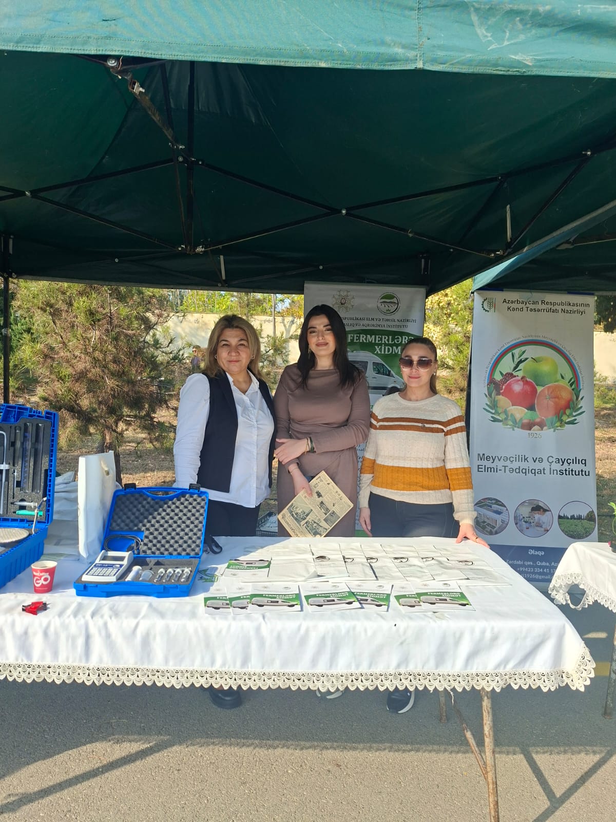 The Institute of Soil Science and Agrochemistry actively participated in the "Pomegranate Festival" held in Goychay.