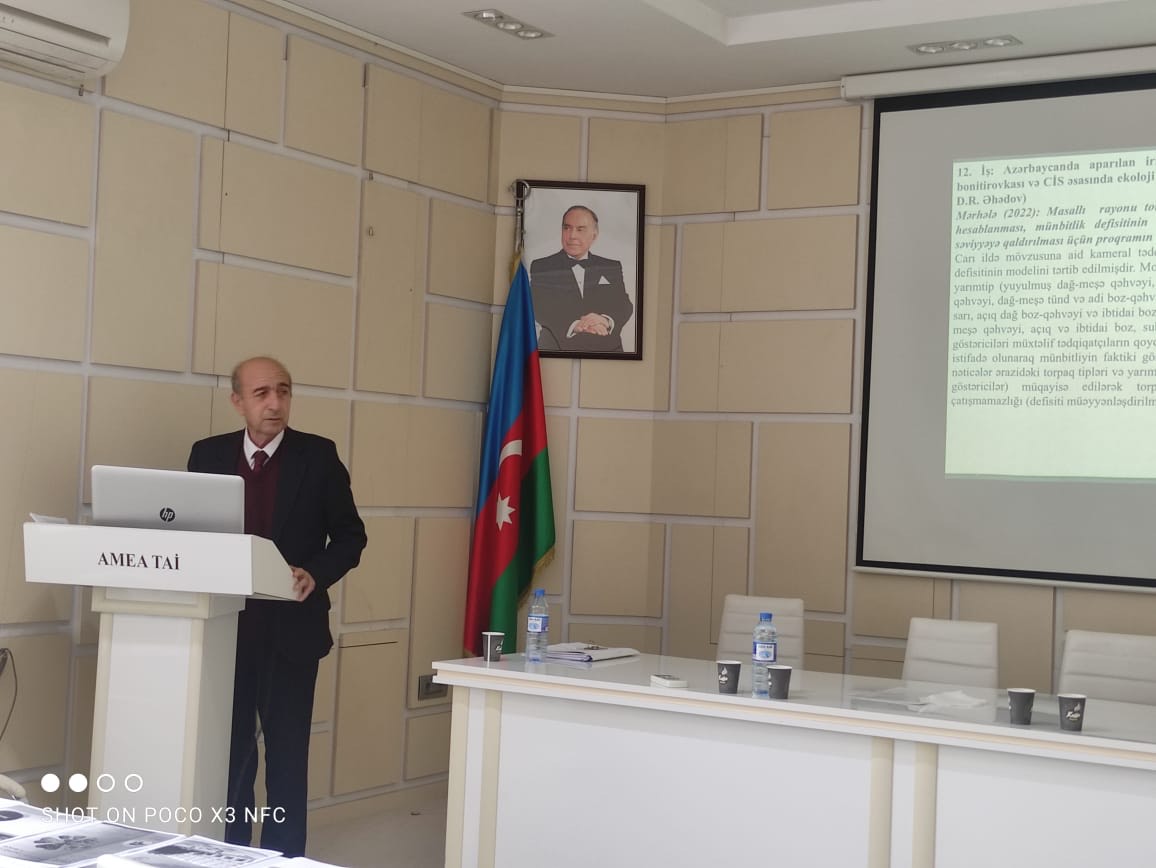 The Laboratories of  Agroecology, Land Valuation and the İnternational Soil Ecology presented their final report for 2022.