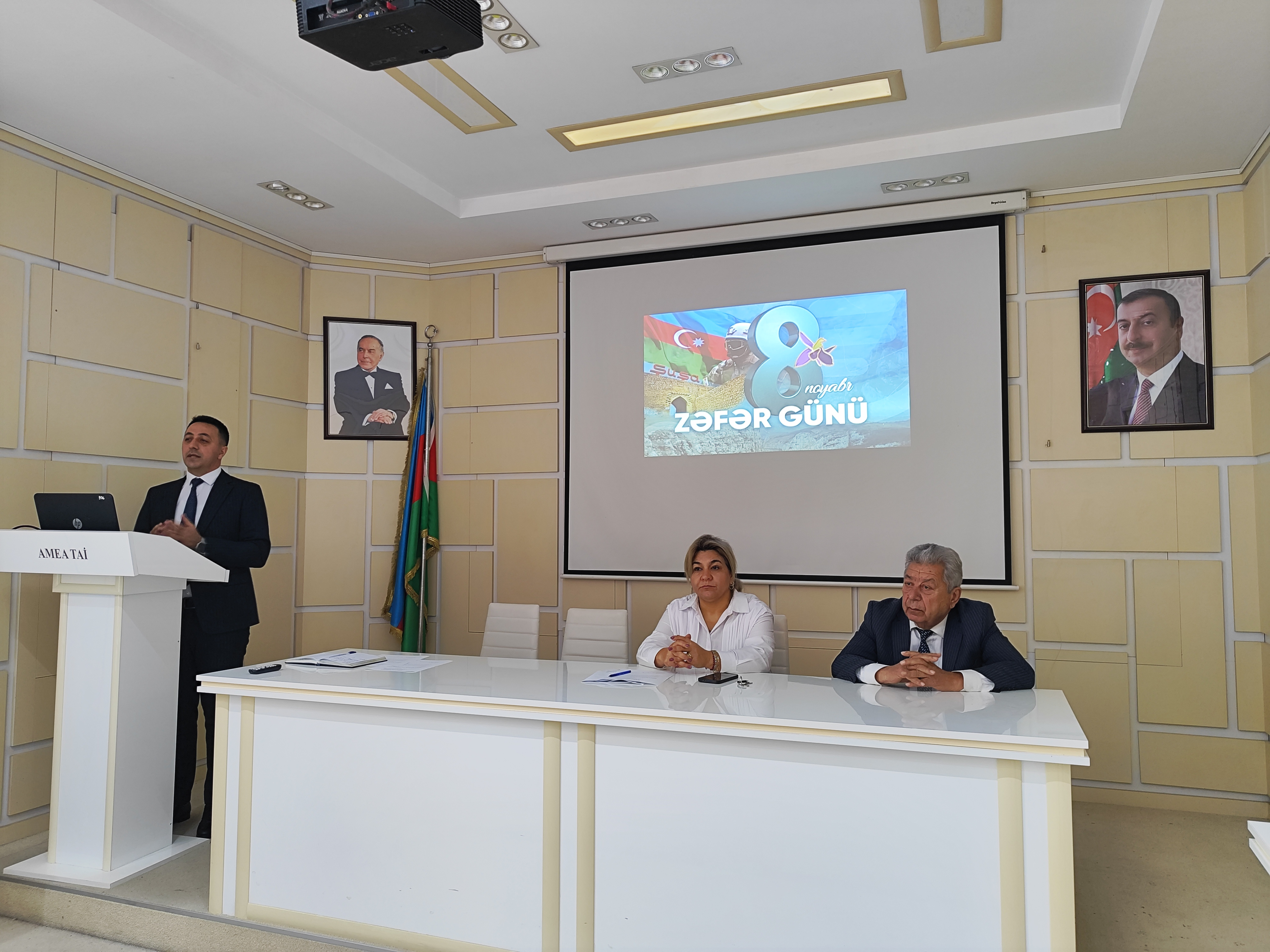 AR ETN Torpaqşünaslıq və Aqrokimya İnstitutunda 8 Noyabr – Zəfər Gününə həsr olunmuş anım tədbiri keçirilib