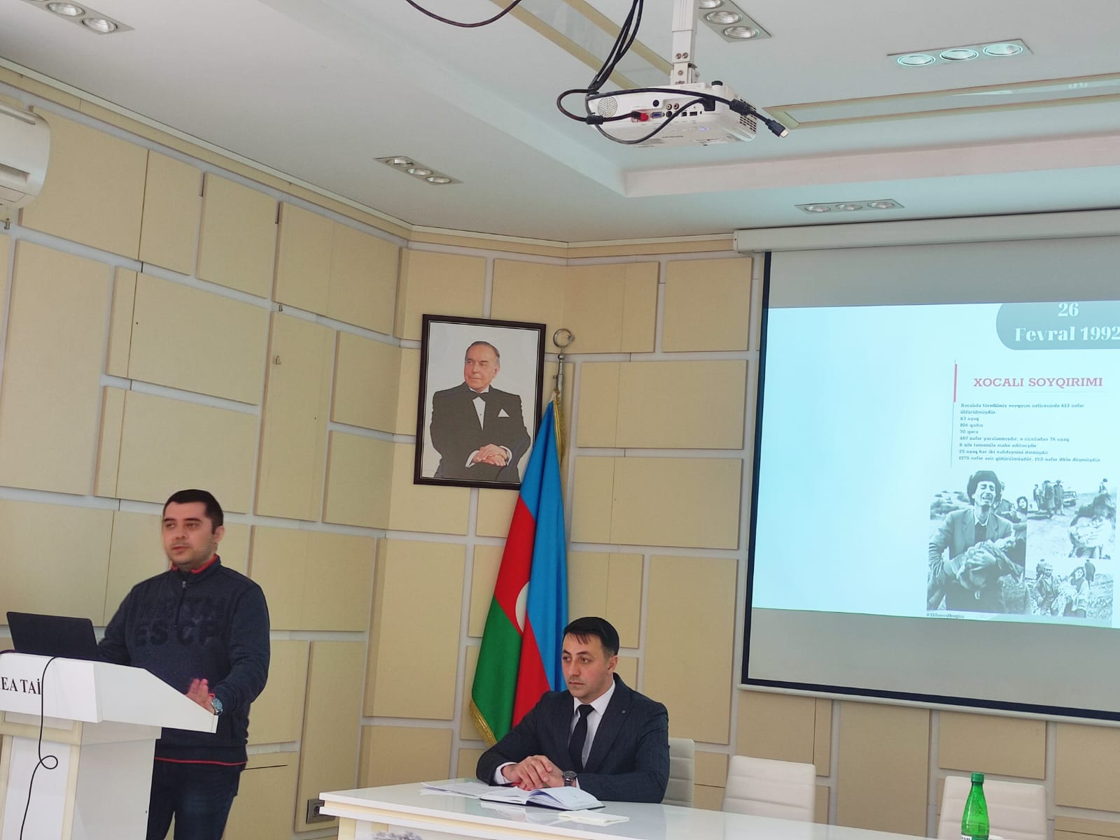 “Xocalı  soyqırımı”nın     31-ci  ildönümü  ilə   bağlı anım tədbiri  keçirilib