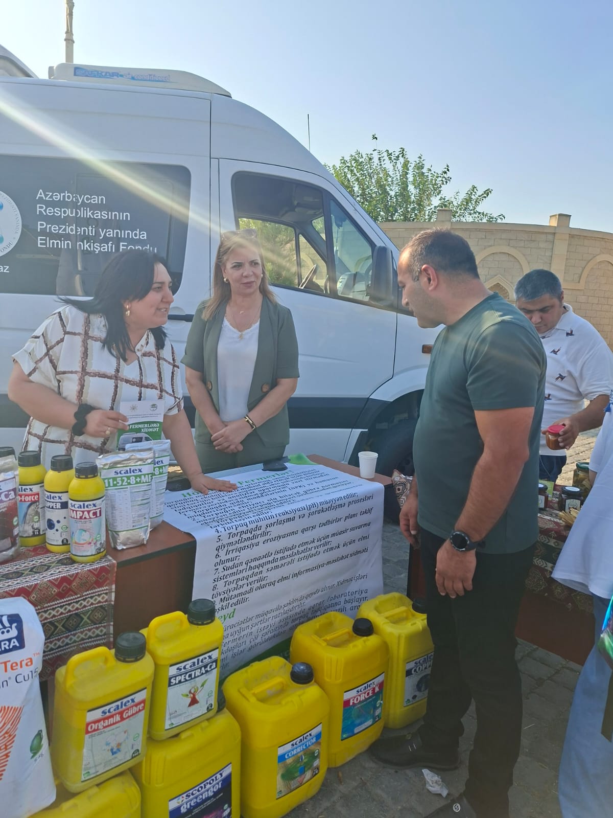 Employees of the Institute of Soil Science and Agrochemistry of the Ministry of Science and Education actively participated in the "Gala Fig Festival".