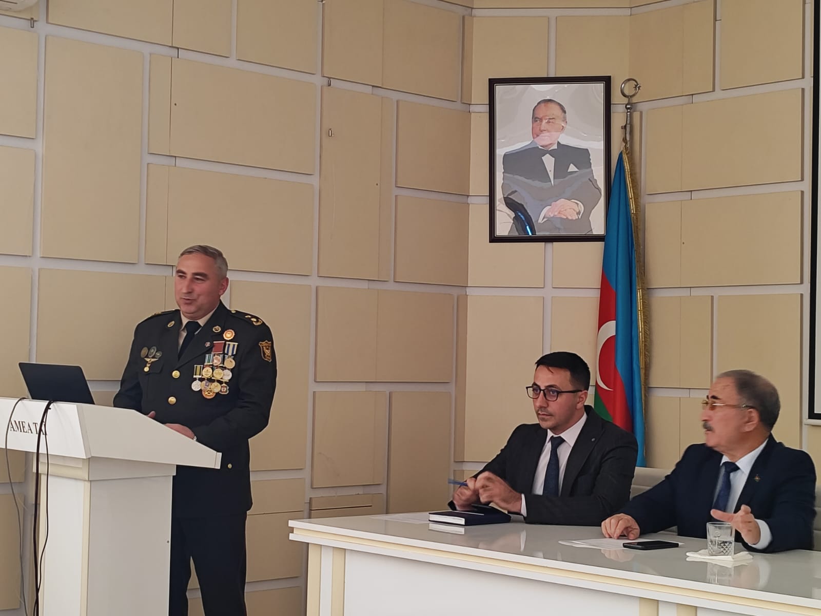 An event was held on the occasion of November 8 Victory Day, in the Institute of Soil Science and Agrochemistry.