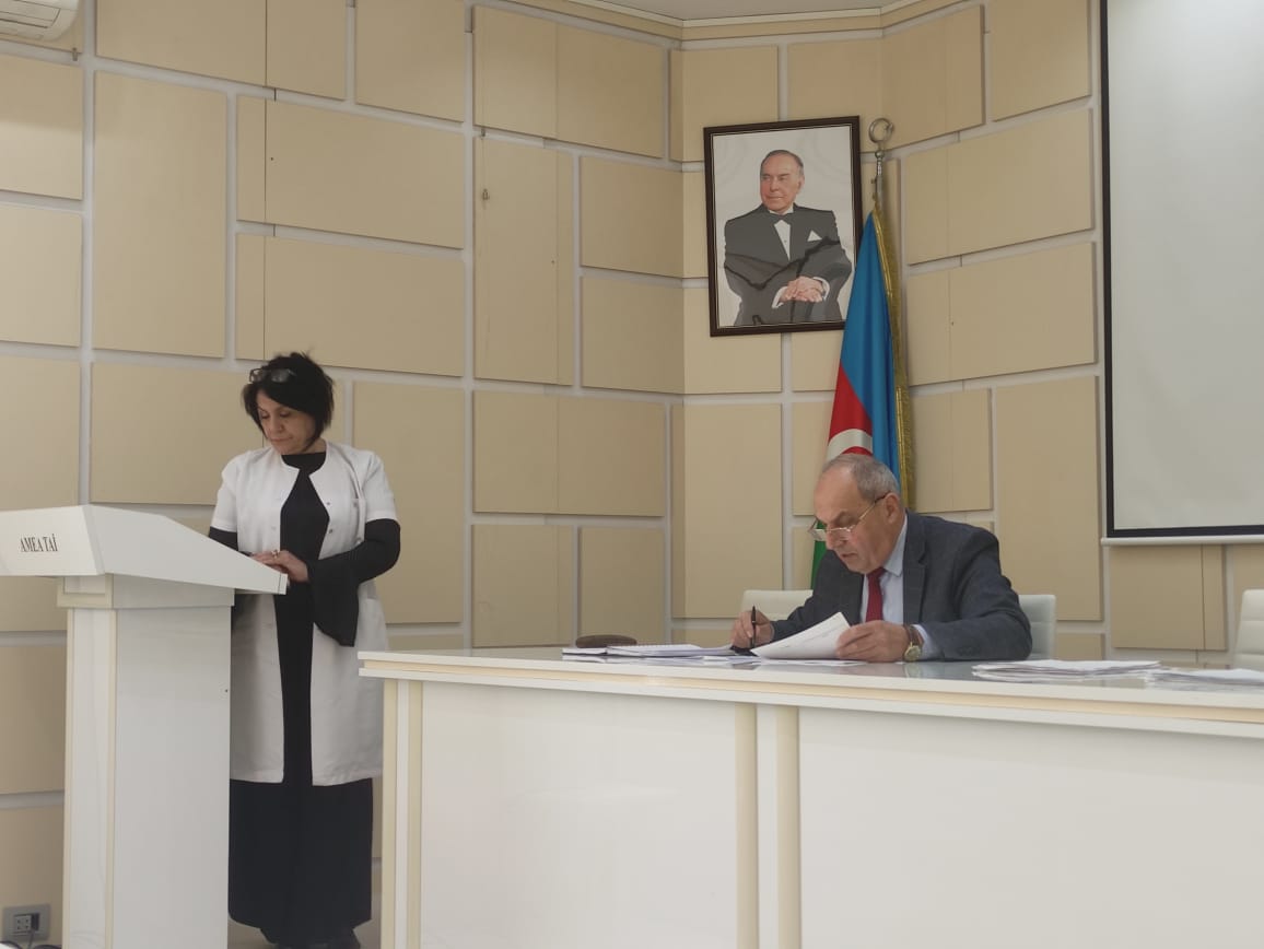 The Attestation of the dissertation students was held at the Institute of Soil Science and Agrochemistry of the Ministry of Science and Education of the Republic of Azerbaijan.