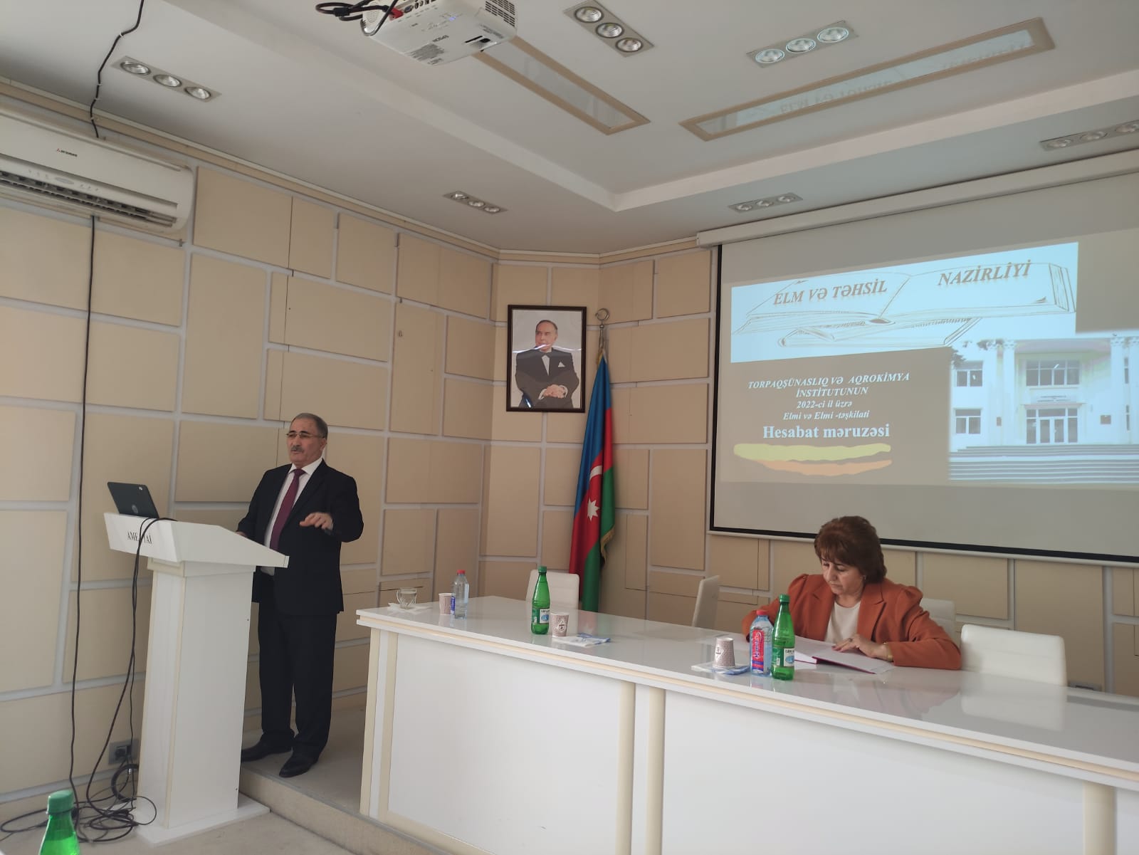 Torpaqşünaslıq və Aqrokimya  İnstitutunun 2022-ci il üzrə illik hesabatı dinlənilib