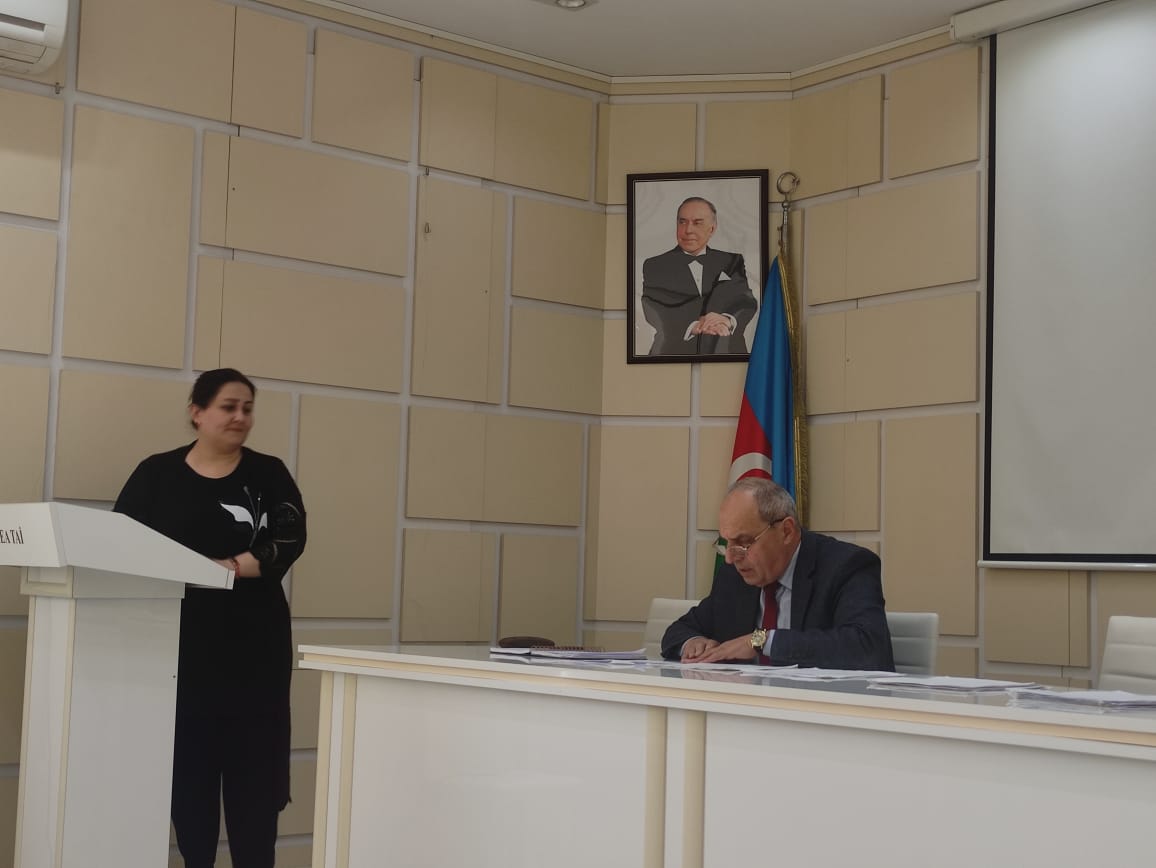 The Attestation of the dissertation students was held at the Institute of Soil Science and Agrochemistry of the Ministry of Science and Education of the Republic of Azerbaijan.