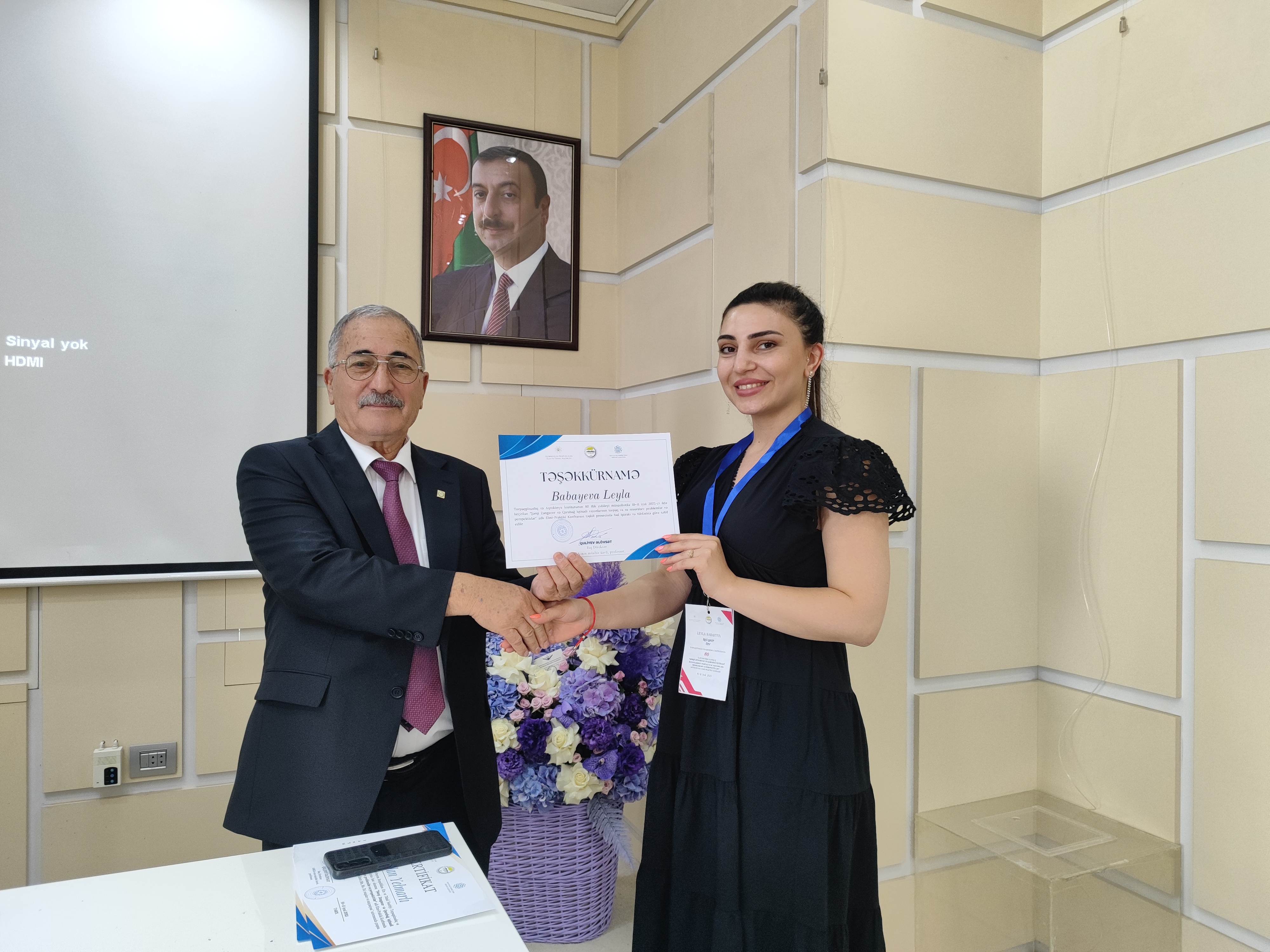 Şərqi Zəngəzur və Qarabağ iqtisadi rayonlarının torpaq və su resurslarına dair elmi-praktiki konfrans davam edir