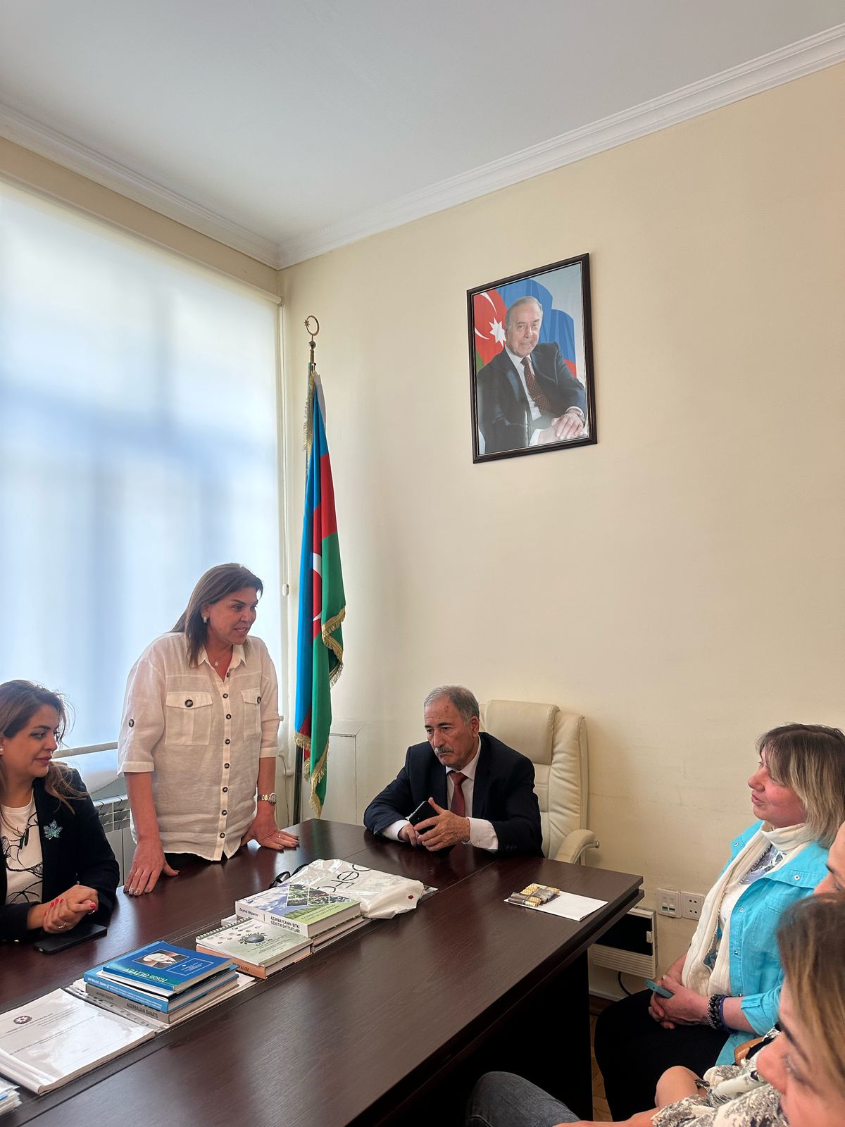 The Soil Scientist, Professor Sara Mammadova 's 70th anniversary celebrated at the İnstitute of Soil Science and Agrochemistry.