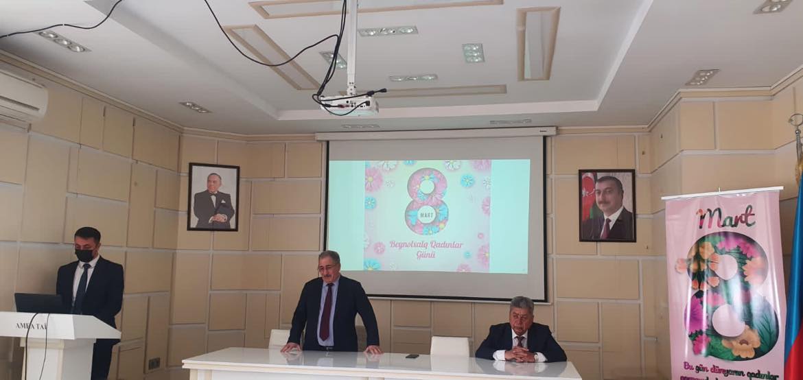 AMEA Torpaqşünaslıq və Aqrokimya  İnstitutunda 8 mart – Beynəlxalq Qadınlar Günü münasibətilə tədbir keçirilib