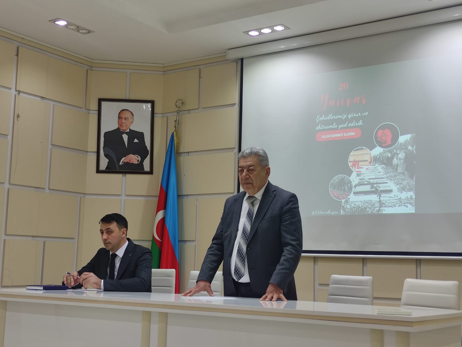 Torpaqşünaslıq və Aqrokimya İnstitutunda 20 Yanvar faciəsinin 33-cü ildönümünə həsr olunan tədbir keçirilib